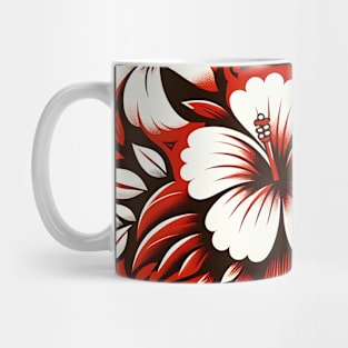 Aloha Hawai'i Hibiscus Floral Pattern by Hawaii Nei All Day Mug